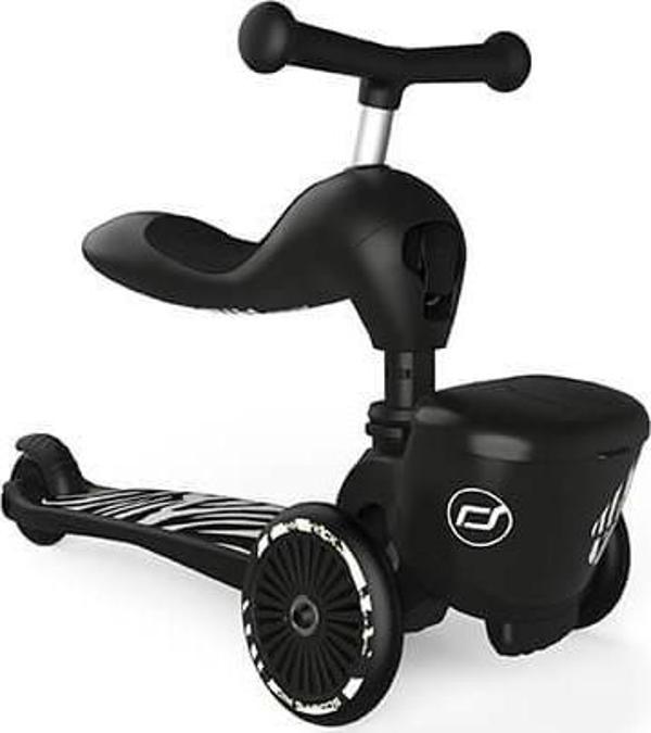 Scoot and Ride Highwaykick 1 Lifestyle Scooter - Zebra 210621-96606 - Image 1