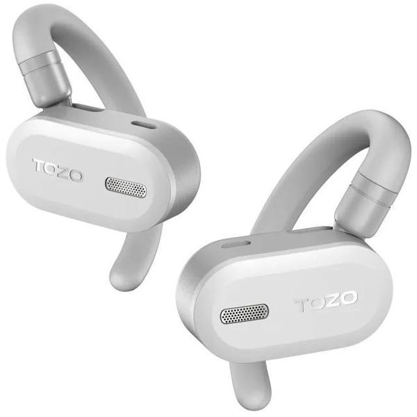TOZO Çok Açılı Hafif True Open Ear Kablosuz Kulaklıklar Beyaz - Image 1