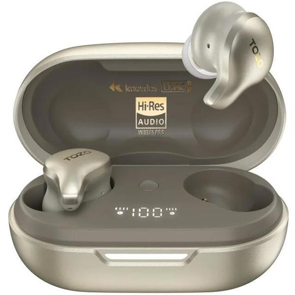 TOZO Golden X1 OrigX Pro Kablosuz Bluetooth Kulaklık Champagne - Image 1