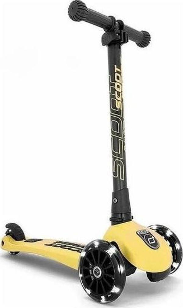 Scoot and Ride Highwaykick 3 LED Tekerlekli Çocuk Scooter Sarı 170301-96358 - Image 1
