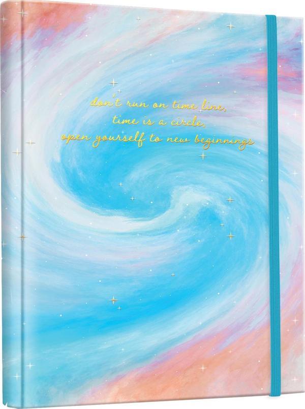 Victorias Journals Gizli Spiralli Defter Sert Kapak 192 Sayfa 96 Yaprak 16,5x22,5 cm 100gr. Düz - Image 1