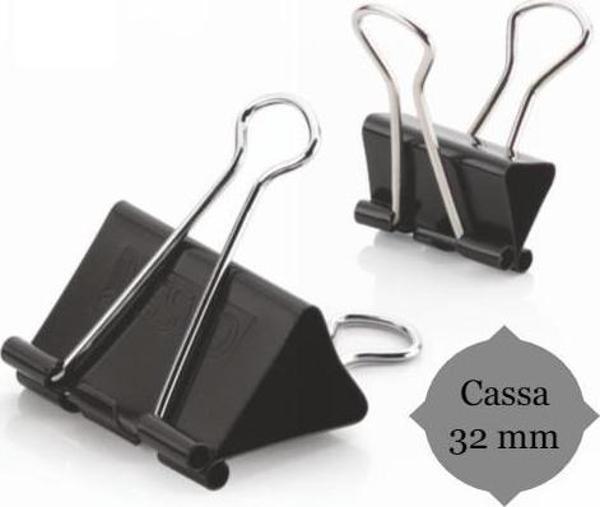 Cassa 8232 Çelik Kıskaç 32Mm 12Li Paket - Image 1