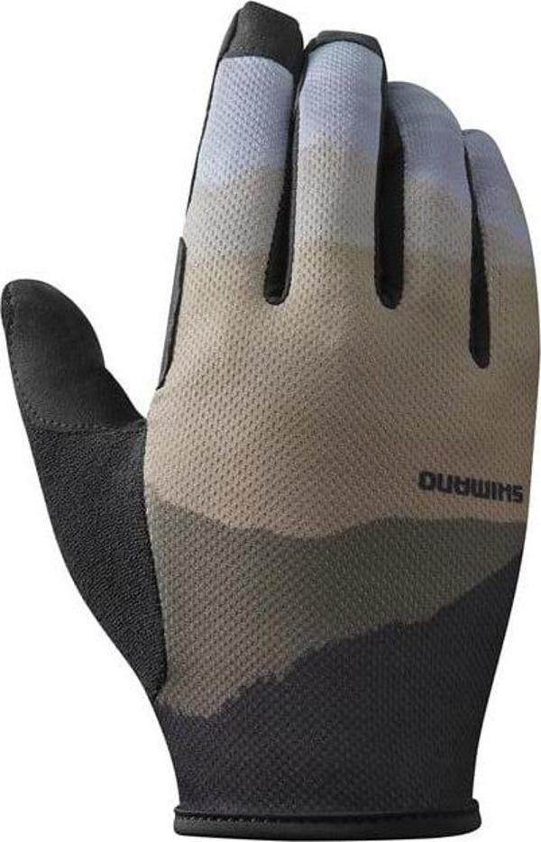Shimano Trail Uzun Parmaklı Eldiven Beden L Kahverengi - Image 1
