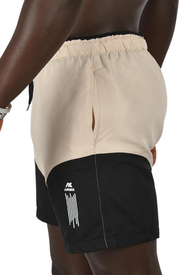 DeepSEA Erkek Bej Hızlı Kuruyan Micro Polyester File Astarlı Kısa Deniz Şortu 2403000 - Image 1