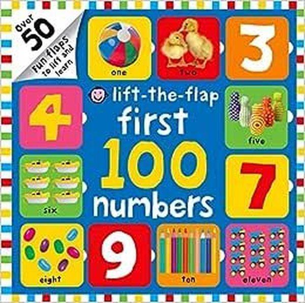 Lift-The-Flap First 100 Numbers - Priddy Books - Image 1