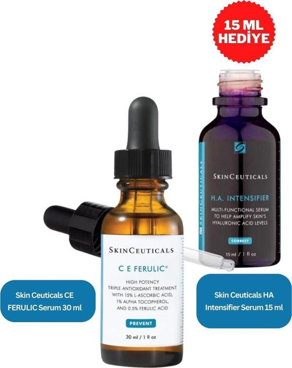 Skinceuticals Ds Antiaging Bakım Seti 002 | Ce Ferulıc Serum 30 Ml - Ha İntensifier 15 Ml Hediye - Image 1