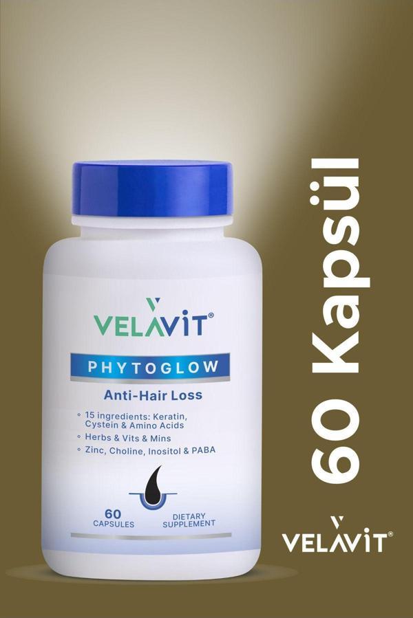 Velavit Phytoglow Anti-Hair Loss 60 Kapsül - Image 1