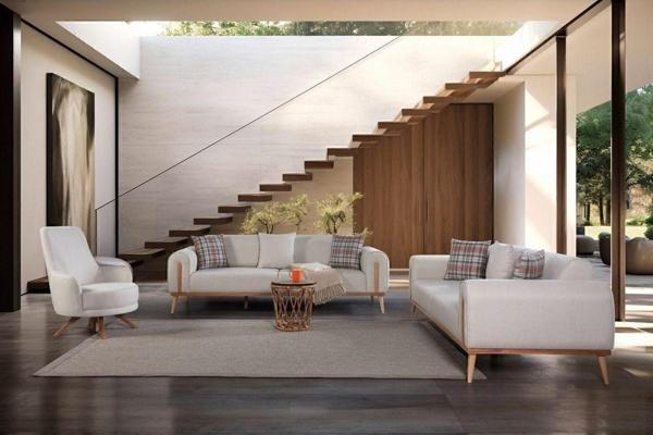 Ak sofa Leon Koltuk Takımı 3 3 1 - Image 1