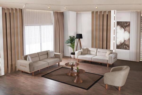 Ak sofa BOHEM 3+3+1 Koltuk takımı - Image 1