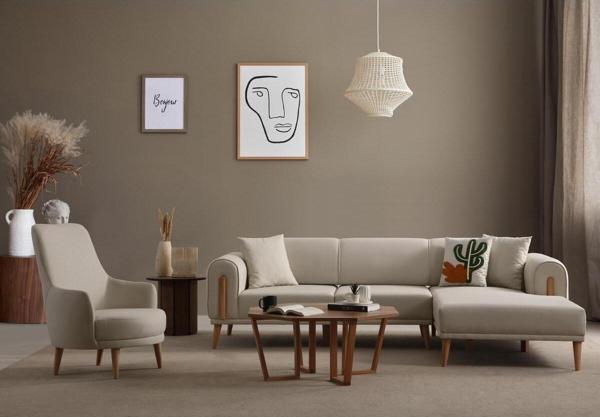 Ak Sofa Leon Köşe+Berjer Sağ Köşe - Image 1