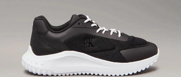 Calvin Klein Logolu Erkek Siyah Sneaker - Image 1