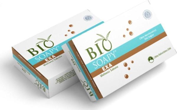 Biosoapy %100 Doğal Kızarıklık - Kuruluk - Karşıtı Exa 100 Gr X 2 Adet Sabun - Image 1