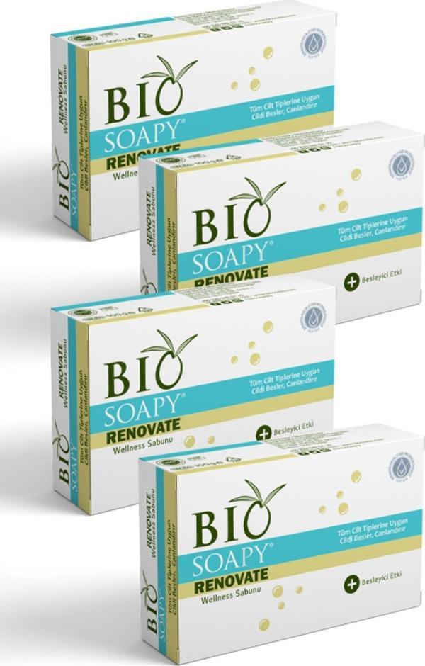 Biosoapy Bakım Onarım Ve Yenileme Renovate Sabunu 100 Gr X 4 Adet - Image 1