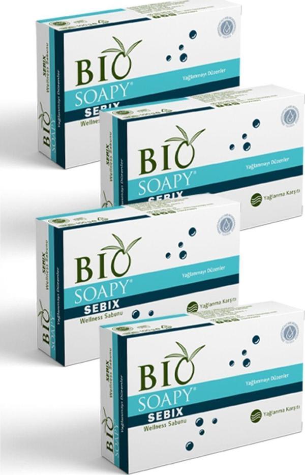 Biosoapy Doğal Sebix Sabunu 100 Gr X 4 Adet Seboreik Dermatit Tedavisinde Etkin - Image 1