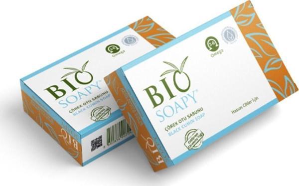 Biosoapy Kasıntı Kızarıklık Onarım Için Doğal Çörek Otu Sabunu Doğal Nem 100 Gr X 3 Adet - Image 1