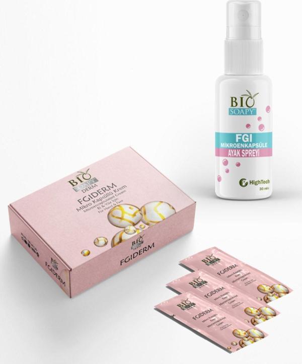 Biosoapy Mantar Karşıtı Vücut Bakım Ve Onarım Seti2 Fgiderm Krem 30 Ml Ve Fgı Sprey 30 Ml Birlikte - Image 1
