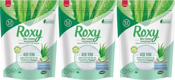 Dalan Roxy Bio Clean Matik Sabun Tozu Aloe Vera 3 x 1600 gr - Image 1