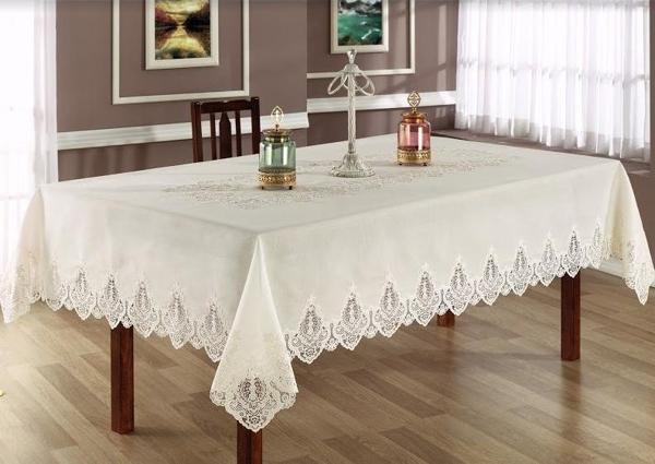 NAZİK HOME MARRY MASA ÖRTÜSÜ PUDRA   - Image 1