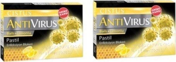 CISTUS Antivirus Pastil Ballı Limonlu 2'li Paket - Image 1