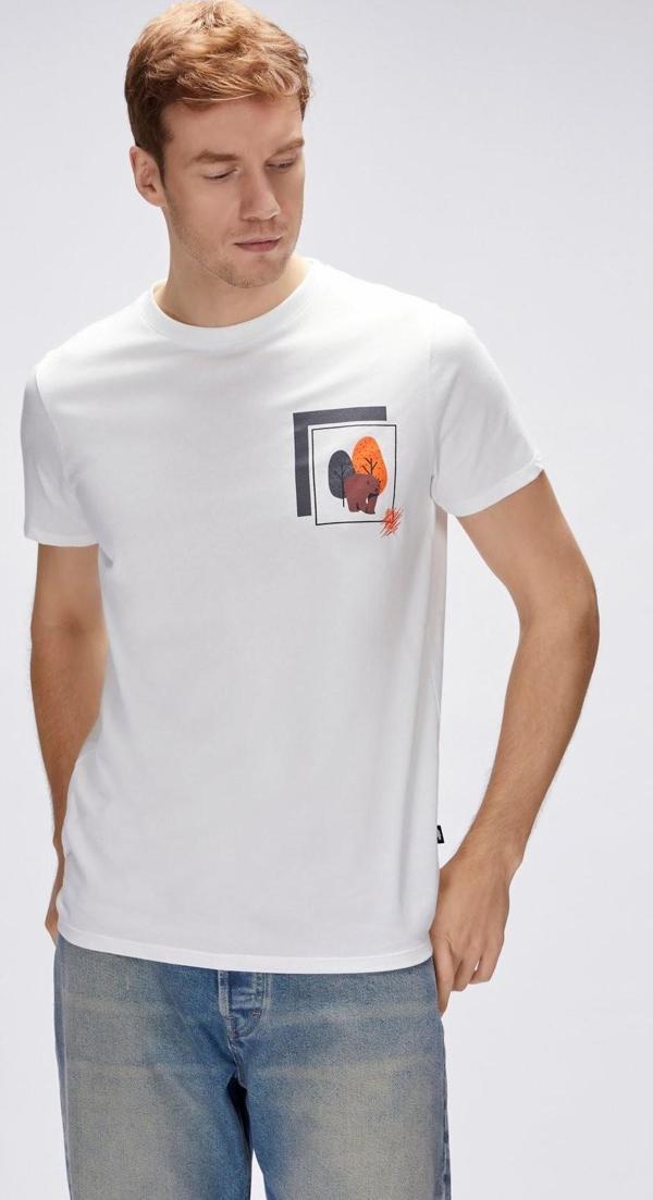 Bad Bear Bain Siyah Erkek Baskılı Tişört - Image 1