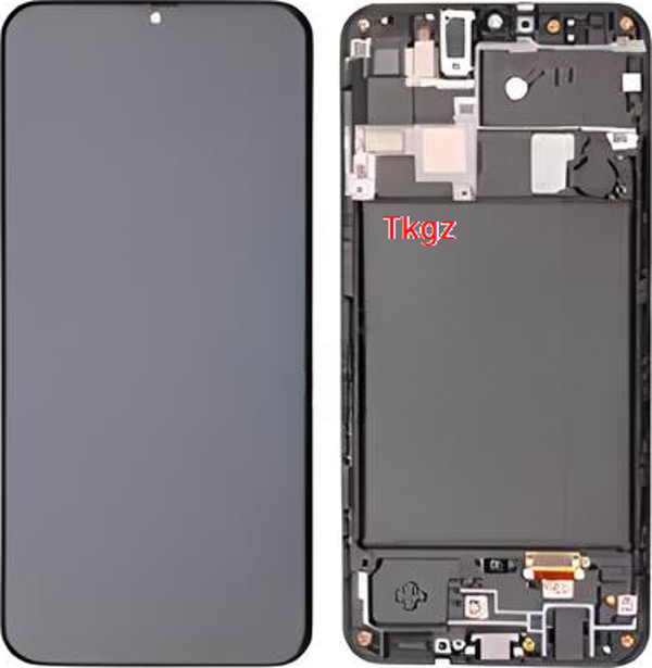 Tkgz - Samsung Galaxy A20 - SM-A205 Lcd Ekran Dokunmatik   - A -  Kalite ÇITALI - Image 1