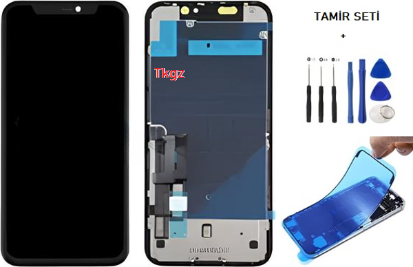 iPhone 11 Lcd Ekran Dokunmatik Orijinal Kalite (JK MARKA ) + TAMİR SETİ + TOZ BANTI - Image 1
