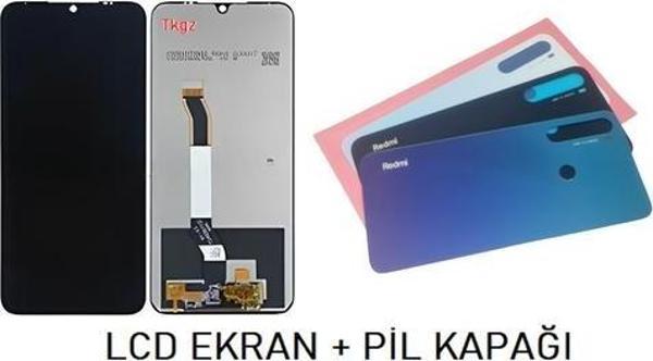 Xiaomi Redmi NOTE 8 LCD Ekran + Arka Kapak SİYAH - Image 1