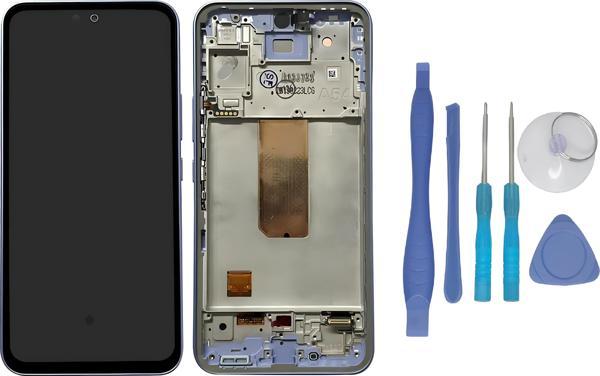 Tkgz - Samsung Galaxy A54 5G SM-A546 Lcd Ekran Dokunmatik -A- Kalite MOR ÇITALI  + TAMİR SETİ - Image 1