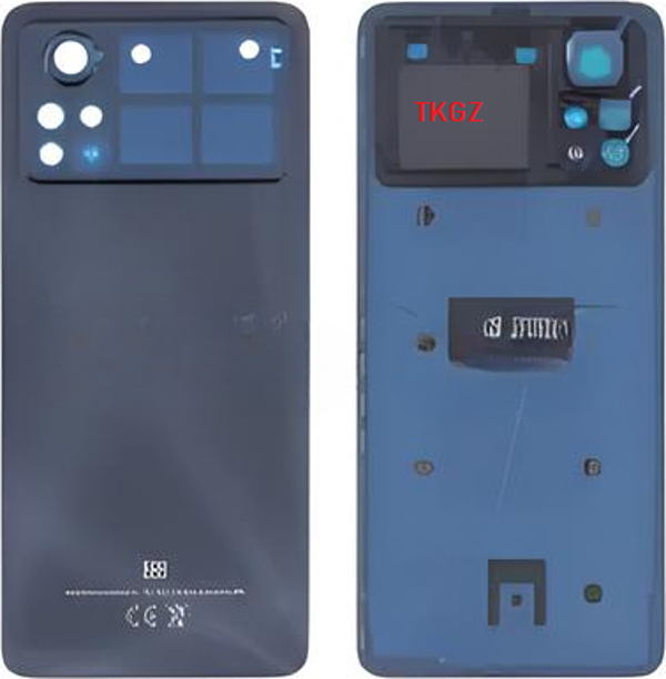 Xiaomi POCO X4 PRO - 5G- Arka Kapak Batarya Kapağı - CAM -SİYAH - Image 1