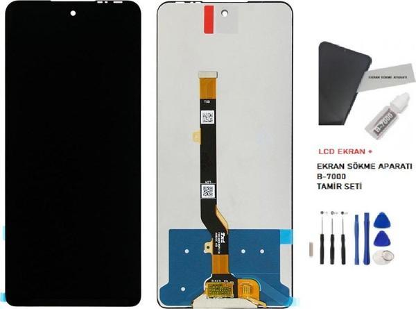 İnfinix Hot 40 Lcd Dokunmatik Ekran Orijinal- Kalite + B-7000 + TAMİR SETİ - Image 1