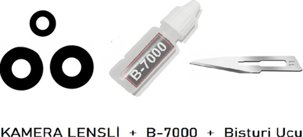 Xiaomi Redmi NOTE 12 4G Arka Kamera Lensi CAM + B-7000 - Image 1