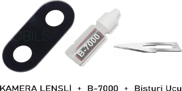 Xiaomi Redmi NOTE 7 Arka Kamera Lensi CAM + B-7000 - Image 1