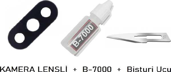 Xiaomi Redmi S2 Arka Kamera Lensi CAM + B-7000 - Image 1