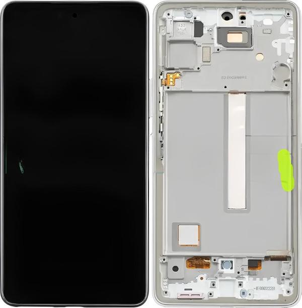 Samsung Galaxy A53 -5G Lcd Ekran Dokunmatik Orijinal Kalite ÇITALI BEYAZ - Image 1
