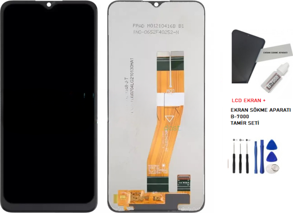 Tkgz - Samsung Galaxy A03S - SM-A037 Lcd Ekran Dokunmatik   - A - Kalite + B-7000 + TAMİR SETİ - Image 1