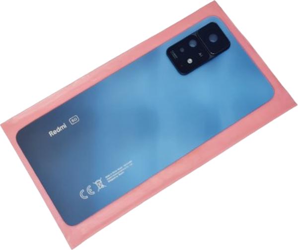 Xiaomi Redmi NOTE 11 PRO -4G- Arka Pil Batarya Kapağı CAM FULL LENSLİ MAVİ - Image 1