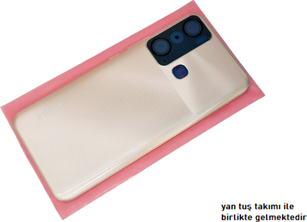Infinix HOT 20İ KASA Arka Pil Batarya Kapağı GOLD - Image 1
