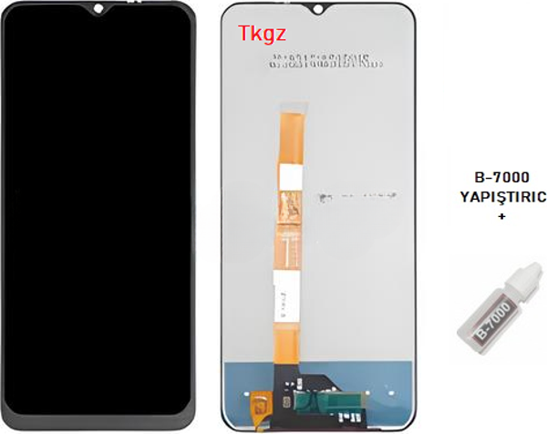 Tkgz - Vivo Y11S Lcd Ekran Dokunmatik -A- Kalite + B-7000 - Image 1