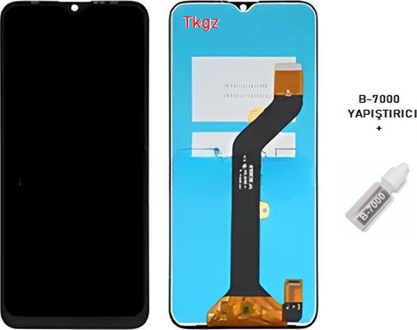 Tkgz - İnfinix HOT 10İ Lcd Ekran Dokunmatik -A- Kalite + B-7000 - Image 1