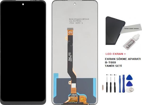 Tkgz - İnfinix Hot 40 PRO Lcd Dokunmatik Ekran -A- Kalite + TAMİR SETİ - Image 1