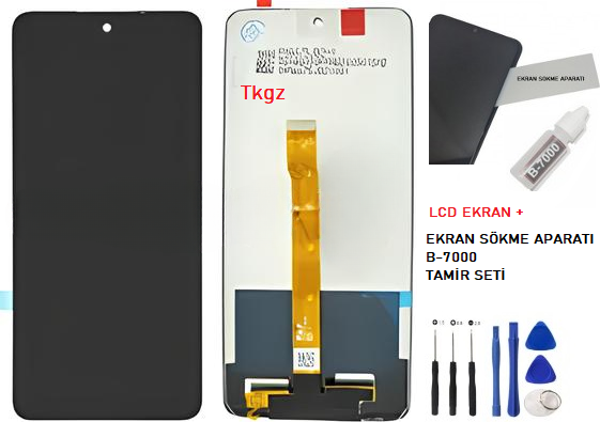 Tkgz - Omix X300 Lcd Ekran Dokunmatik Orijinal Kalite + B-7000 + SET - Image 1