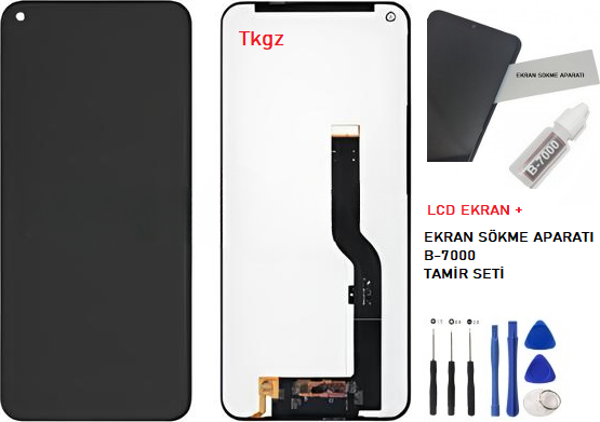 Tkgz - TCL PLEX - T780H Lcd Ekran Dokunmatik -A- Kalite + B-7000 + TAMİR SETİ - Image 1