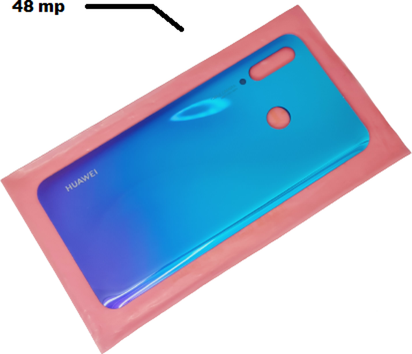 Tkgz - P30 Lite Arka Pil Batarya Kapağı (48MP) MAVİ - Image 1