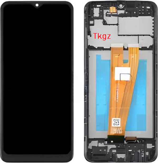 Tkgz - Samsung Galaxy A04  - SM-A045 Uyumlu Lcd Ekran Dokunmatik Orijinal ÇITALI - Image 1