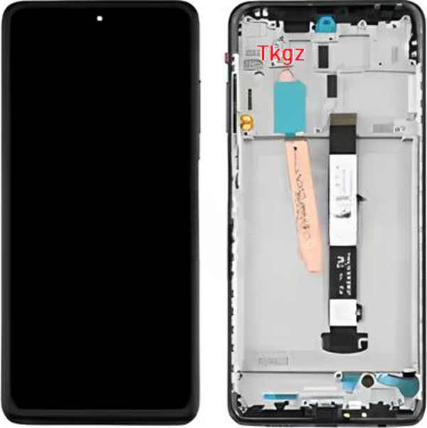 Tkgz - Xiaomi POCO X3 PRO Lcd Ekran Dokunmatik -A- Kalite ÇITALI SİYAH - Image 1