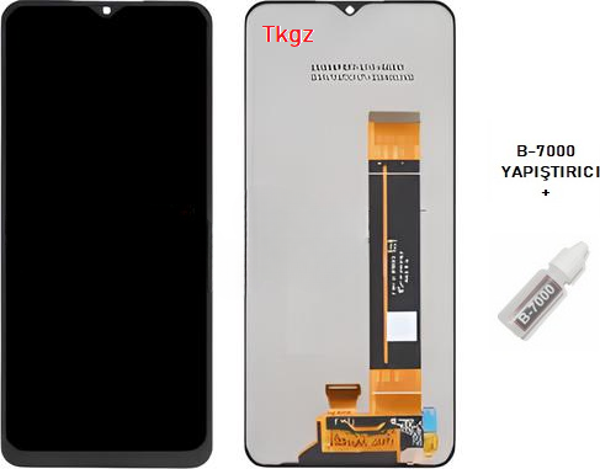 Tkgz - Samsung Galaxy A23 - SM-A235 Uyumlu Lcd Ekran Dokunmatik Orijinal + B-7000 - Image 1