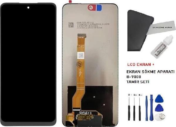 Tkgz - Oppo Realme C65 Lcd Ekran Dokunmatik -A- Kalite +B-7000 + TAMİR SETİ - Image 1