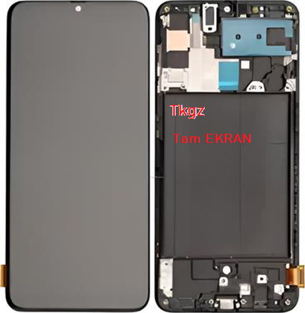 Tkgz - Samsung Galaxy A70 - SM-A705 Uyumlu Lcd Ekran Dokunmatik Orijinal ÇITALI - Image 1