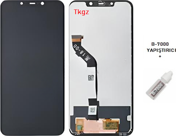 Tkgz - Xiaomi POCO F1 Lcd Ekran Dokunmatik -A- Kalite + B-7000 - Image 1