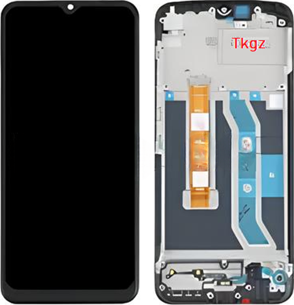 Tkgz - Oppo Realme C21Y Uyumlu Lcd Ekran Dokunmatik Orijinal ÇITALI - Image 1